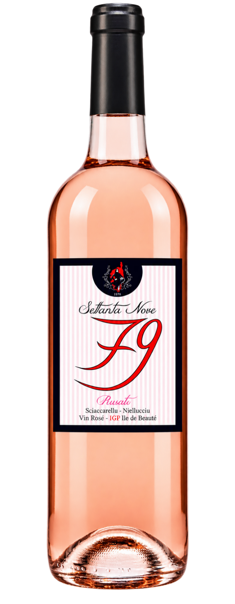 Vin rosé corse F9 Di Corsica, gamme liquides