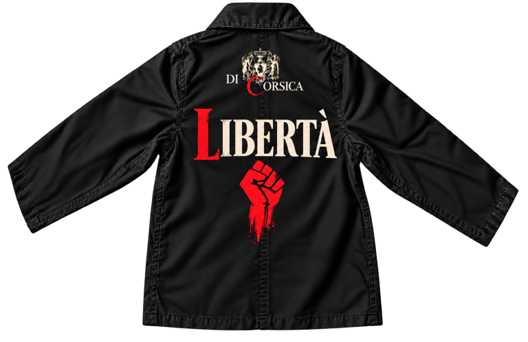Veste brodée Liberta Di Corsica